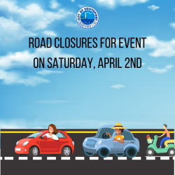 road closures april 2nd